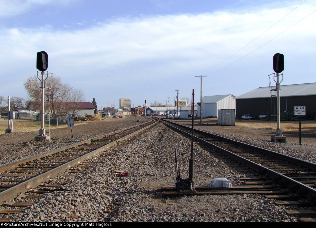 BNSF "Fargo Yard Office." Prosper Sub 